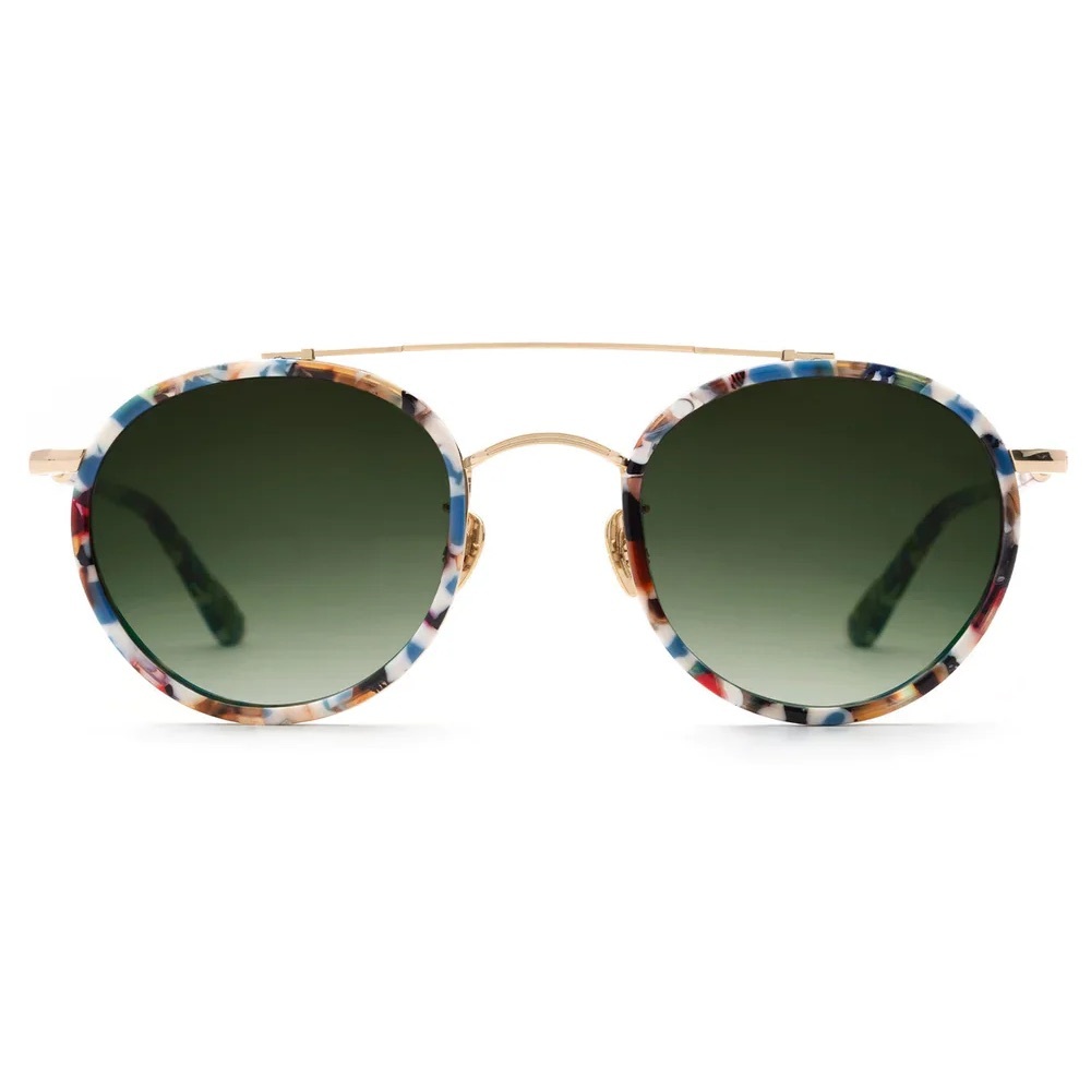 Krewe Porter 18K Titanium+Santorini